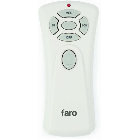 Kit Telecomando e Ricevitore per Ventilatore, Faro Barcelona