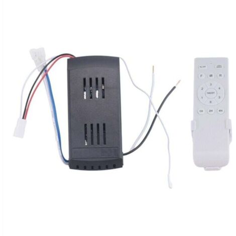 Kit Télécommande Universelle Ventilateur Plafond 40W 6 Vitesses Synchronisation Lumière CC