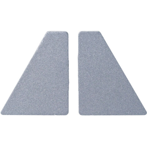 Kit Terminali Tapi di Chiusura In Metallo Per Profilato Alluminio BAZ2016 BAZ2016W
