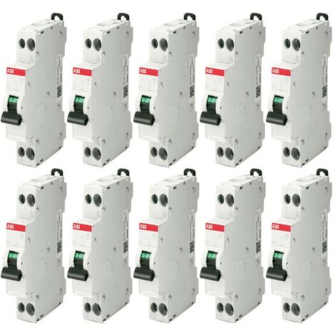 Kit termomagnético Abb 1 módulo 1P+N 4,5KA 6A SN201LC6