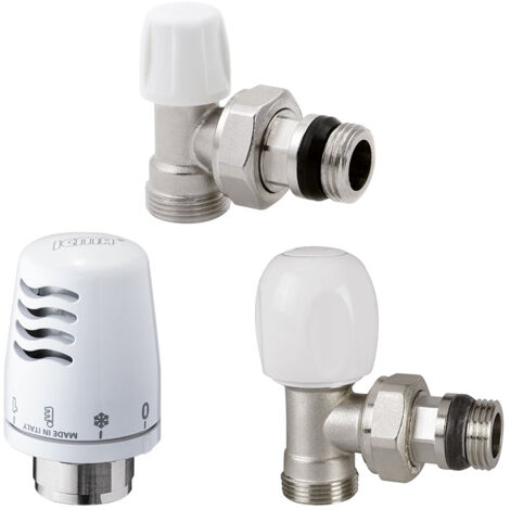 Kit Termostatico A Squadra Tulipano Icma 3/8"