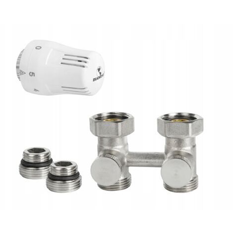 KIT TERMOSTATICO PER RADIATORE, TIPO V, DRITTO