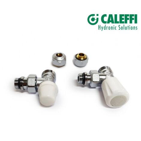 Kit termostato de esquina 1/2" Caleffi