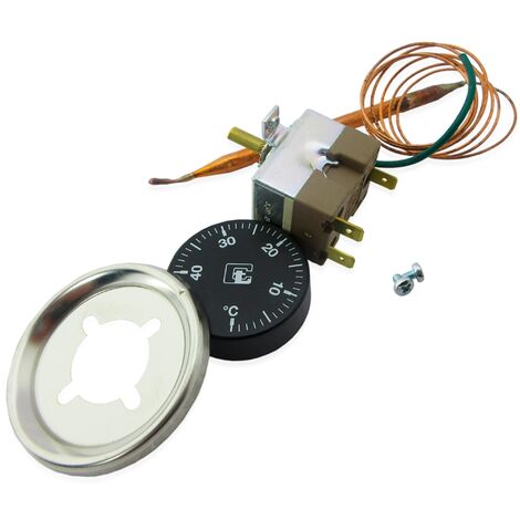Kit termostato regulación 0-40ºC 1 metro capilar