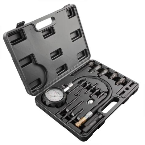 KIT TEST DI COMPRESSIONE - MOTORE DIESEL - TESTER AUTO MOTO - 11-262 NEO TOOLS