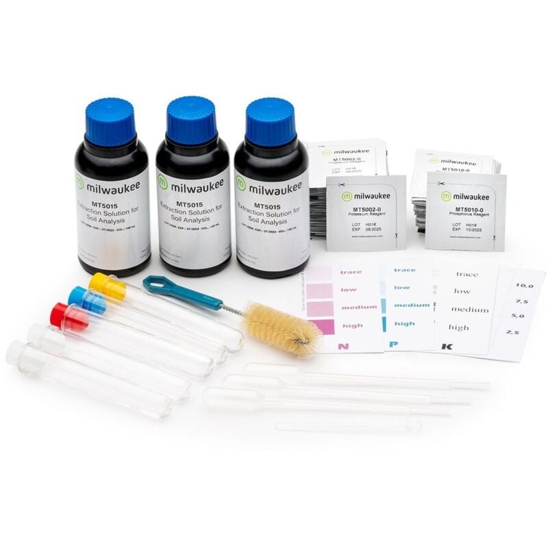 Milwaukee - Kit test npk pour sol - MT6003