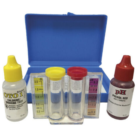 Kit test per piscine cloro - pH - alcalinità EDM