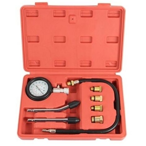 Kit tester pressione e compressione cilindri motore auto e motori a benzina
