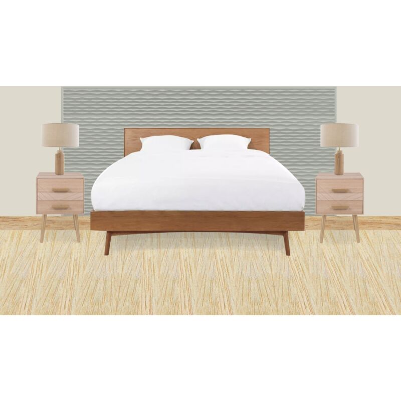 Kit tête de lit diy Panneaux muraux W112 ridge Orac Decor - Revêtement mural