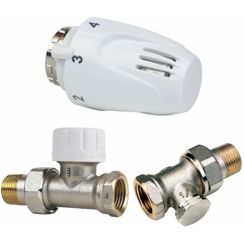 Kit tête thermostatique Altech m30 - vt - 0.7 - corps 15 x 21 - droit et coudé - 15 x 21 Altech 4154507