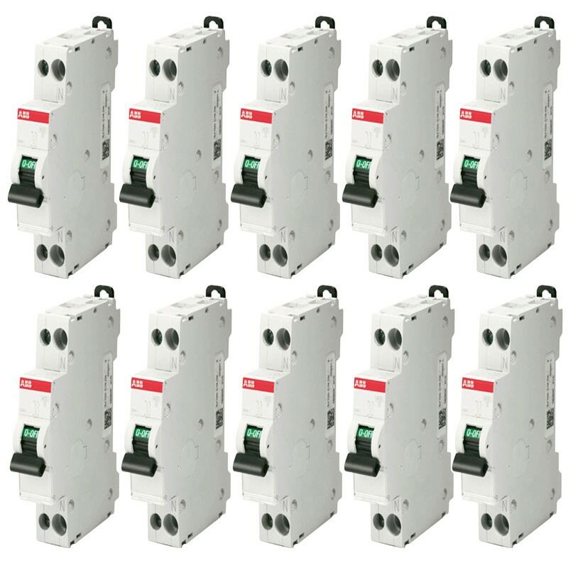 ABB - Kit magnétothermique 1 module 1P+N 4,5KA 10A SN201LC10