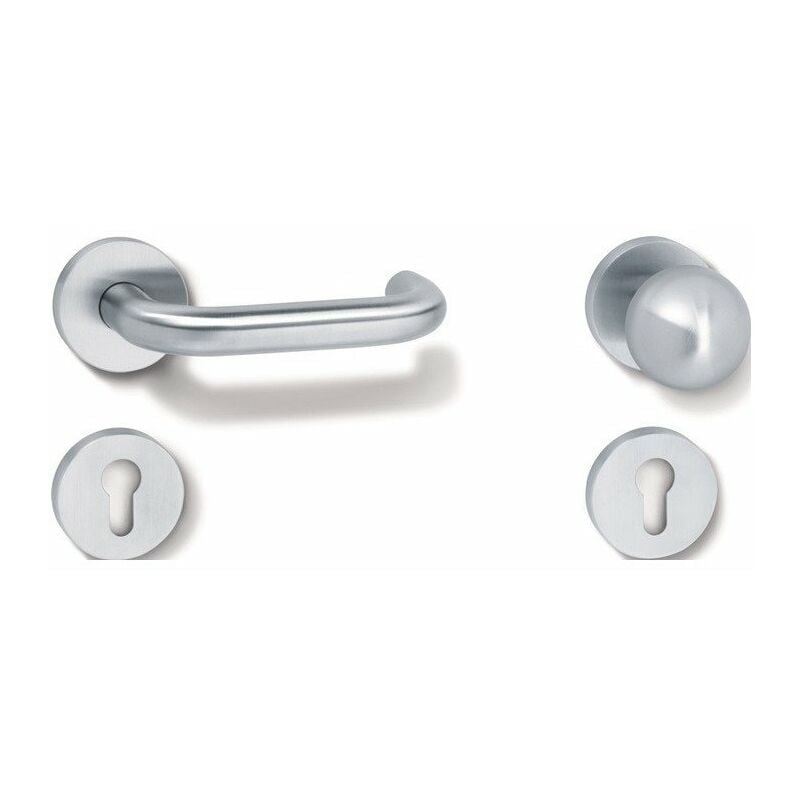 

Kit tirador de puerta System 111 109XA / 305 / 306.23XAFS PZ VK9 acabado mate TS68,1-78 HEWI