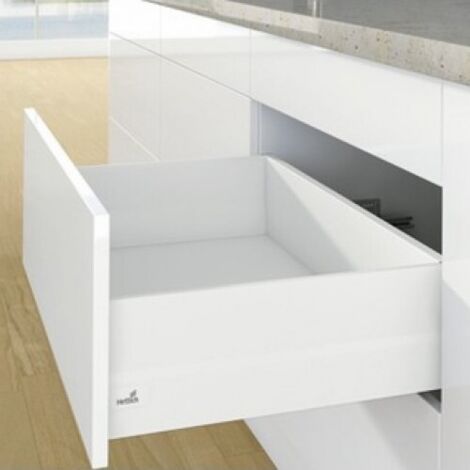 Kit tiroir Topside blanc hauteur profil 94 mm hauteur dos 186 longueur 500 mm - HETTICH FRANCE SCS