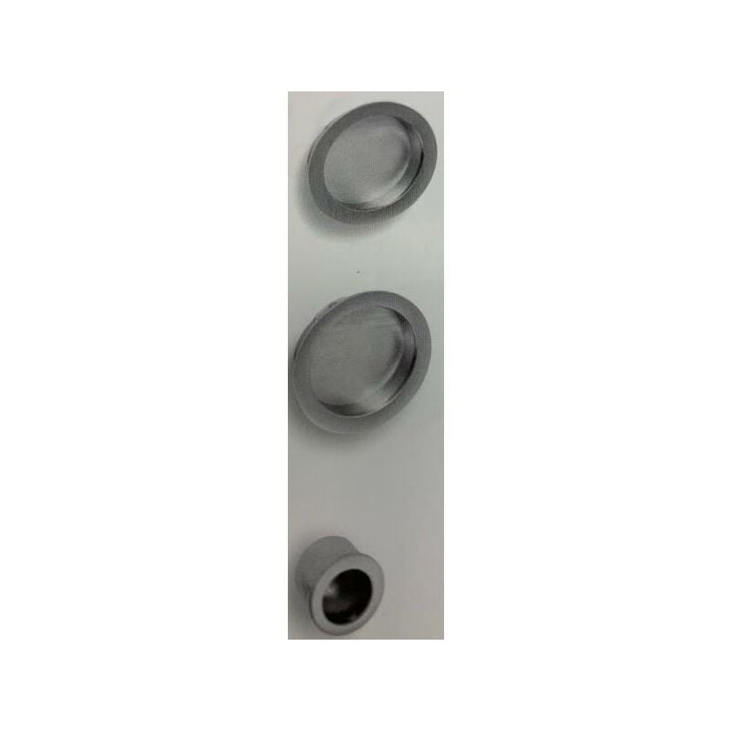 Kit Tondo Cieco Porte Scorr. Cromosatina