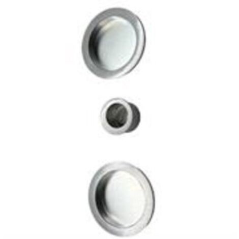 KIT TONDO CIECO PORTE SCORR. CROMOSATINA