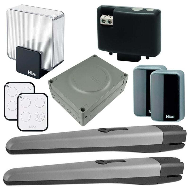 Kit portail automatique 3m Toona 4024 bd Nice TOONA4024BDKCE