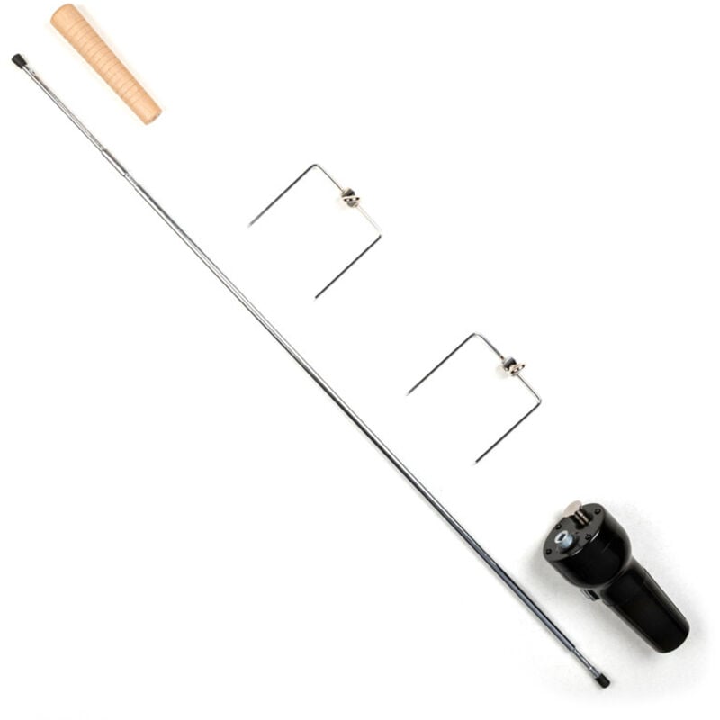 Kit tournebroche pour barbecue 70 cm