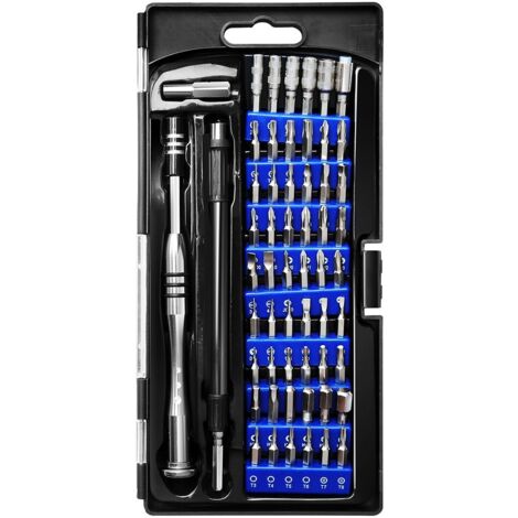 Kit Tournevis de Précision Magnétique 57 en 1, Tournevis Outils de Réparation Pour Portable, Ordinateur, Lunettes,Laptop,Apparei