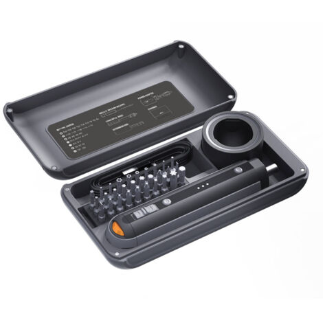 Kit tournevis sans fil 3,6 V SNAP TO GO JIMIHOME 38 pièces