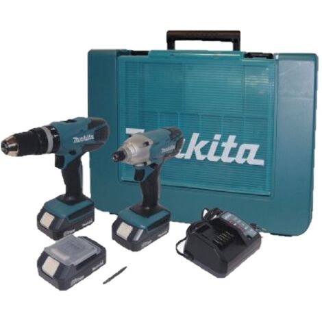 KIT TRAPANI AVVITATORI A BATTERIA 'DK18922A01' kit assemblato 2 pezzi