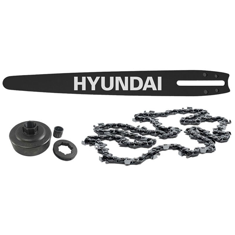 Image of Hyundai - kit trasformnazione carving per motosega 35520 barra catena e pignone