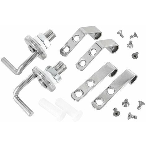 Kit trasformazione cerniera per sedile WC TIZIO cromo IDEAL STANDARD