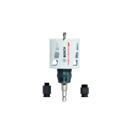 Kit trépan carbure + powerchange + adaptateurs - Diametre : 68 mm - BOSCH