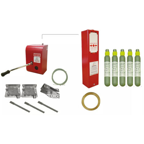 Kit treuil pneumatique : ensemble complet 602 - SOUCHIER