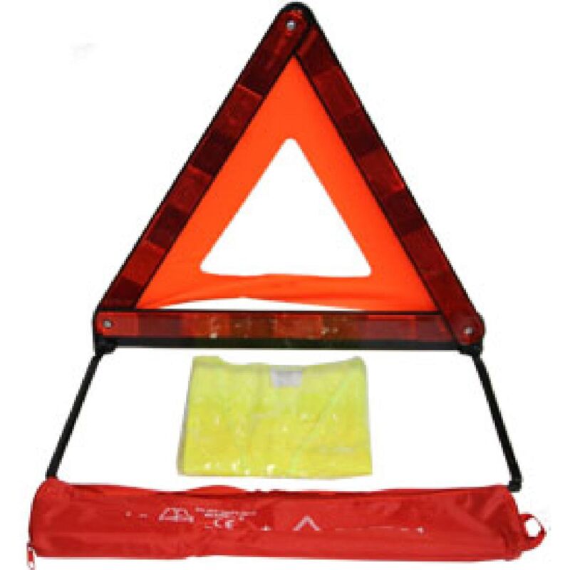 Kit triangle + gilet housse