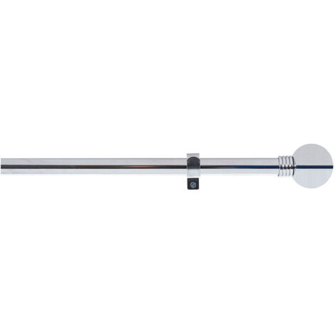 Kit tringle à rideau avec anneau extensible de 160 à 300cm chromé Cintacor - Storplanet