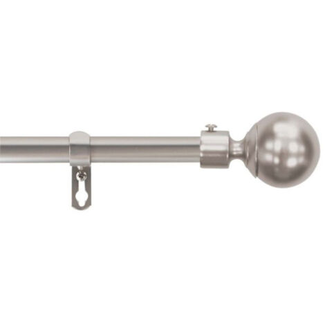 Kit Tringle Déco Extensible "Sphera" 120-210cm Chromé