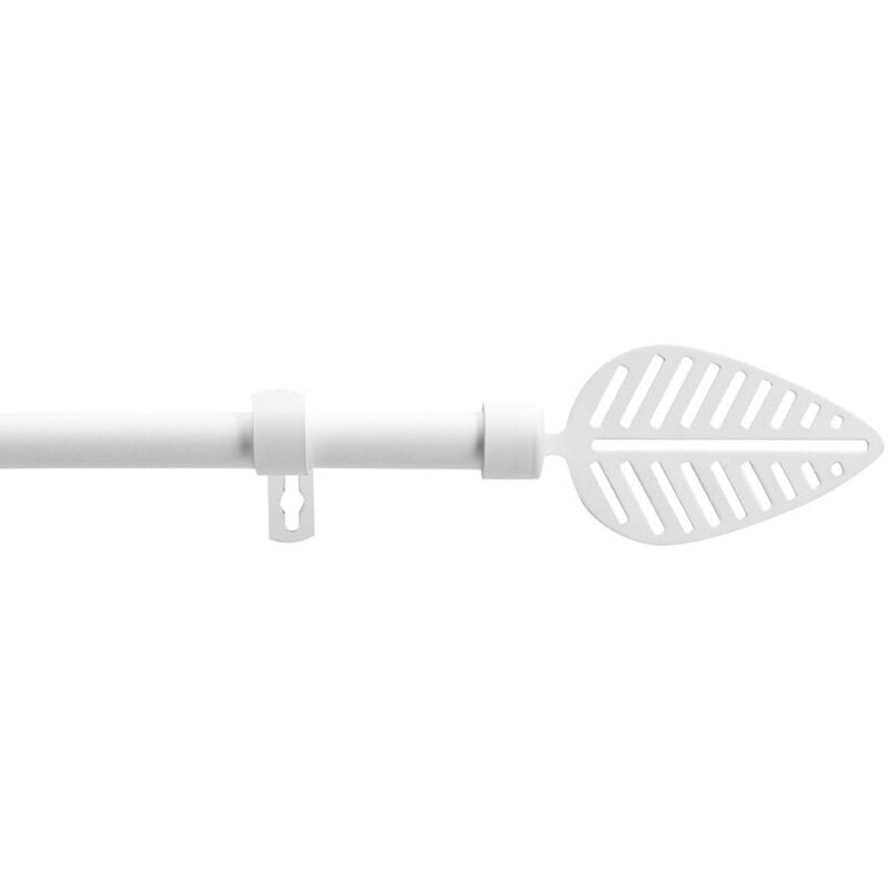 Kit tringle extensible 120 à 210 cm peint Stylea blanc