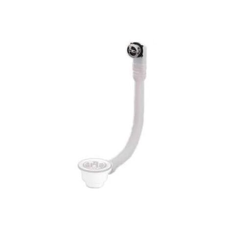 Kit trop plein rond pour vidage évier et lavabo