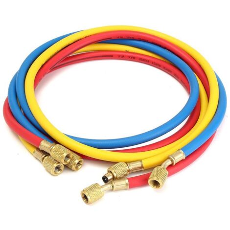 Kit tubo flessibile del manometro per R134A R12 R22 R502 Refrigerazione Aria Condizionata IN VENDITA