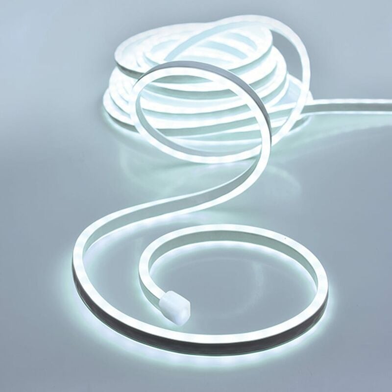 

Kit tubo led neon 1m blanco frio a pilas 120 leds - EDM