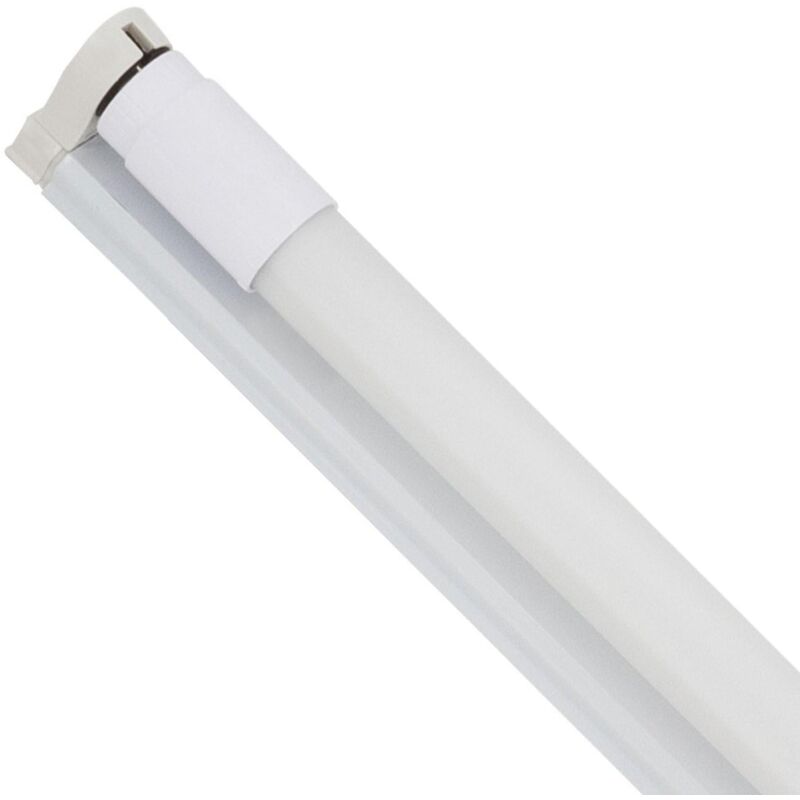 Image of Kit Tubo LED T8 G13 Nano PC 90 cm 14W 130lm/W + Supporto Portatubo No Flicker Bianco Freddo 6000K - 6500K 900 mm180º