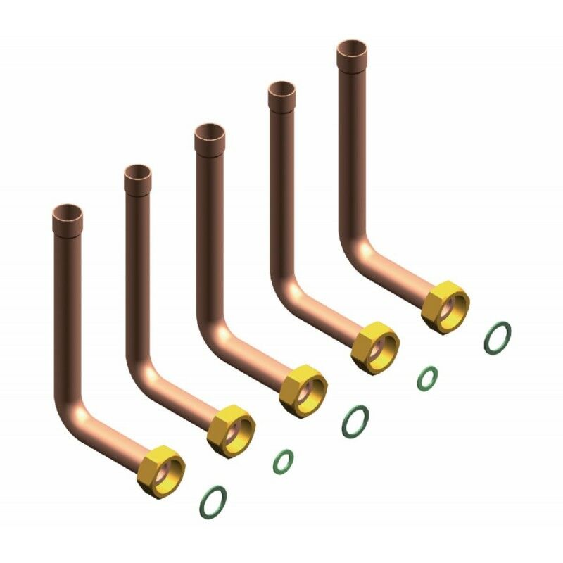 Kit Tubulures de Raccordement De Dietrich Pour Cadre Réhausseur de Chaudière mcr mcr plus mcx mcx plus - 100009391