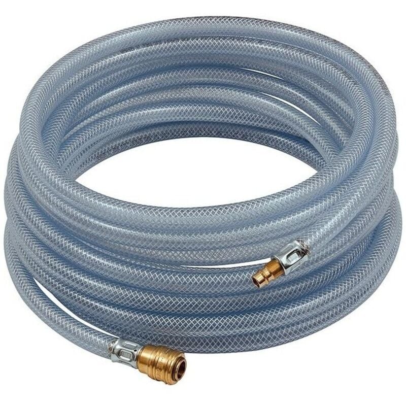 FP - Tuyau air pvc avec raccord 10m 13x3mm transparent riegler