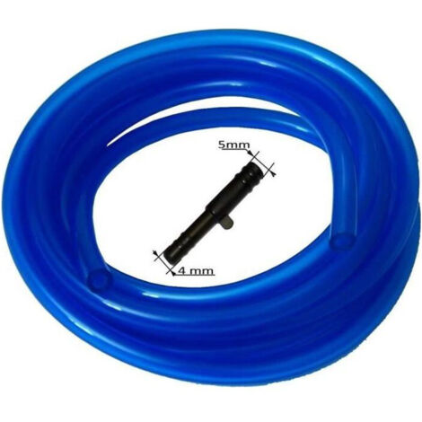 KIT TUYAU LAVE GLACE LONG 2,50M Ø5MM + REDUCTEUR 5 A 4 MM
