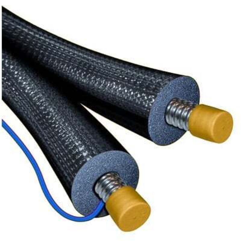 Kit TWIN SOLAR SYSTEM Tube Ø21,4 - Isolant 20mm - 10ml