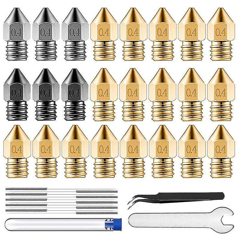 Kit ugelli estrusore Mk8 Set di aghi per pulizia