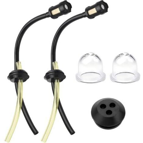 Kit Universal De Durite Essence Debroussailleuse, Tuyaux D'essence Avec Filtre, Durite Essence Debroussailleuse En Caoutchouc,Tuyau De Carburant Pour, Pour Le Jardinage Et L'agriculture