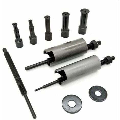 Kit universale per estrattori di cuscinetti interni per moto da 9-23 mm, set di 8 estrattori per cuscinetti, attrezzo per frizione, kit per la rimozione del martello di scorrimento interno per tutte l