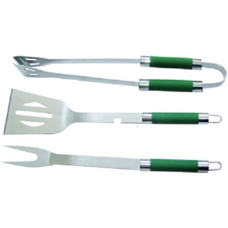 Kit utensili barbecue papillon acciaio 3pz - c020258701