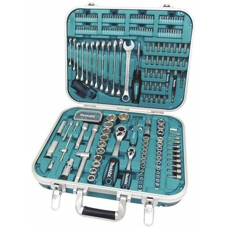 Makita P-90532 Set valigetta porta utensili con 227 pezzi