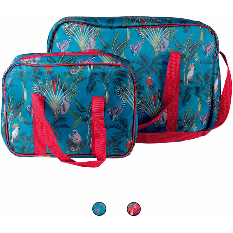 Image of Playaness - kit vacanza viaggio 2 borse frigo termiche grande e piccola 6 e 24 litri