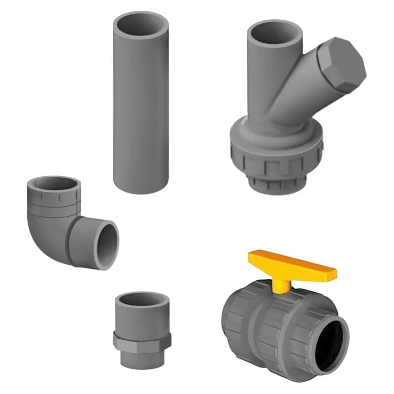 Kit évacuation pour pompe de relevage Sanipump sld avec pied d'assise SFA