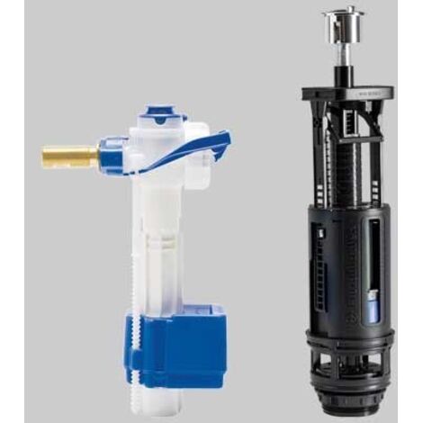 KIT VALVOLA DI RIEMPIMENTO 747 + VALVOLA DI SCARICO 820 - 3/8 brass