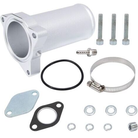 Kit Vanne EGR, Tuyau de Vanne pour Suppression EGR 1.9 TDI 130/160 CV Diesel Argent