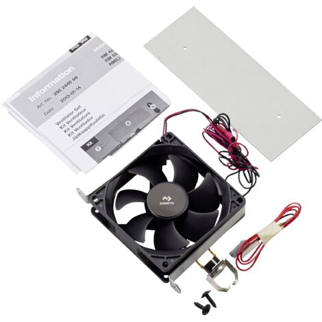 Kit ventilateur pour réfrigérateur à absorption – Amélioration de la ventilation – Compatible Dometic – Performance optimisée en forte chaleur